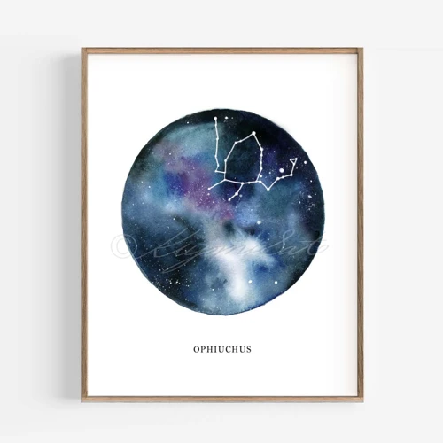 The Ophiuchus Constellation In Alchemical Art